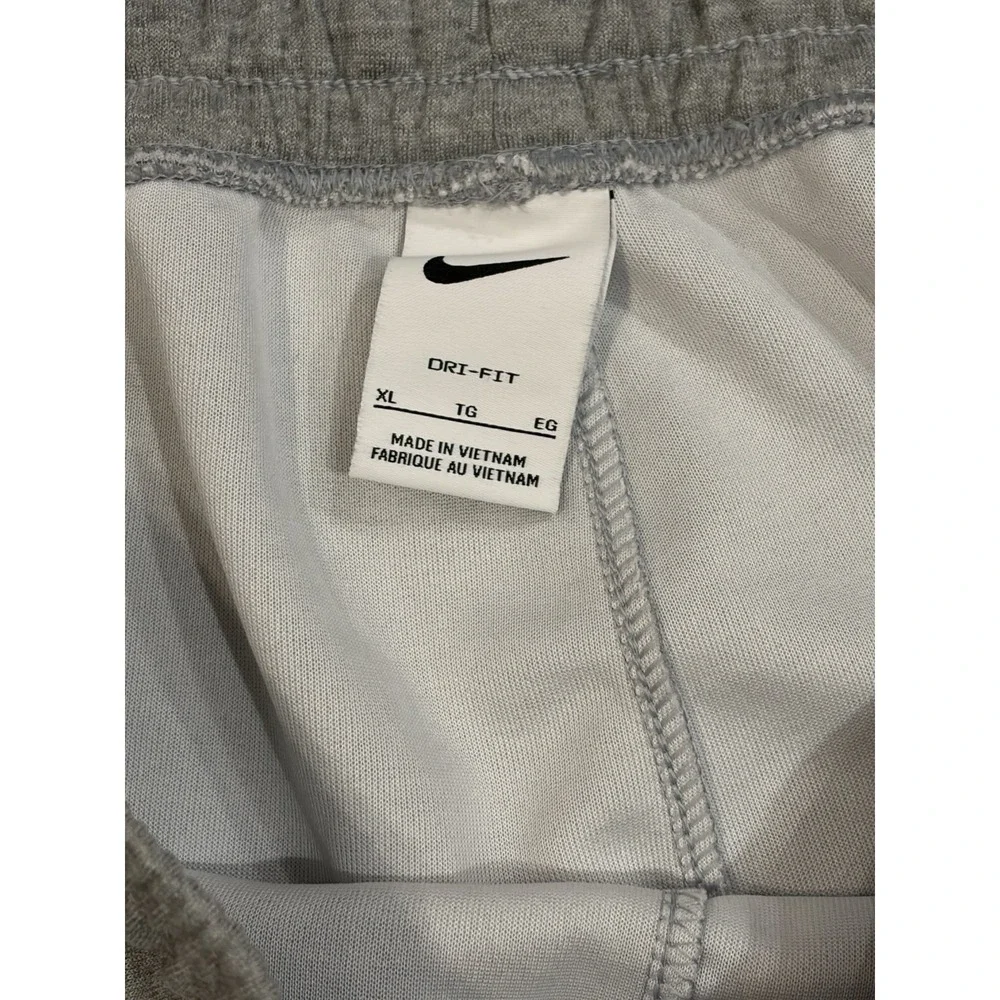 Nike Mens Virginia Cavaliers Dri-FIT Fleece Sweatpants Gray XL Training Pants